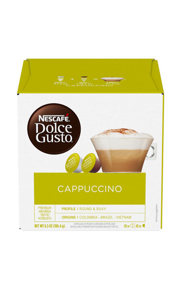 NESCAFE DOLCE GUSTO Cappuccino 16Cap 3x186.4g