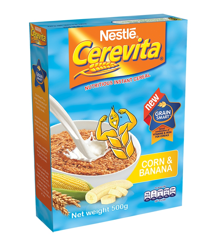 NESTLÉ CEREVITA Corn and banana 500g