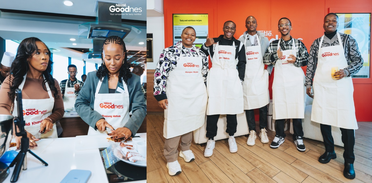 A group of women in aprons