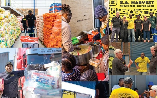 People volunteering