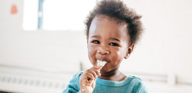 Child eating