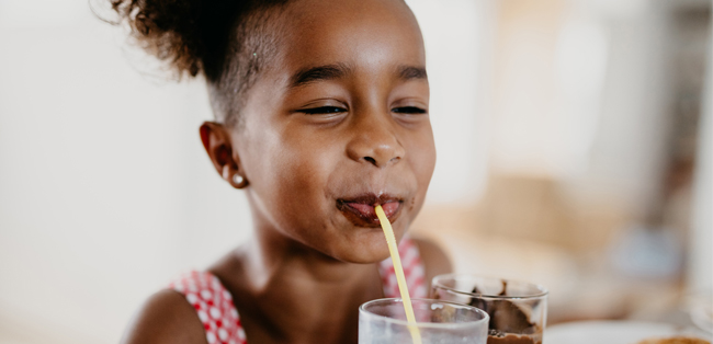 Child drinking