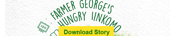 NESPRAY banner Farmer George's hungry inkomo