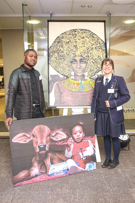 Caitlin Schroder Beneke Nestlé South Africa Centenary Art Project Winner