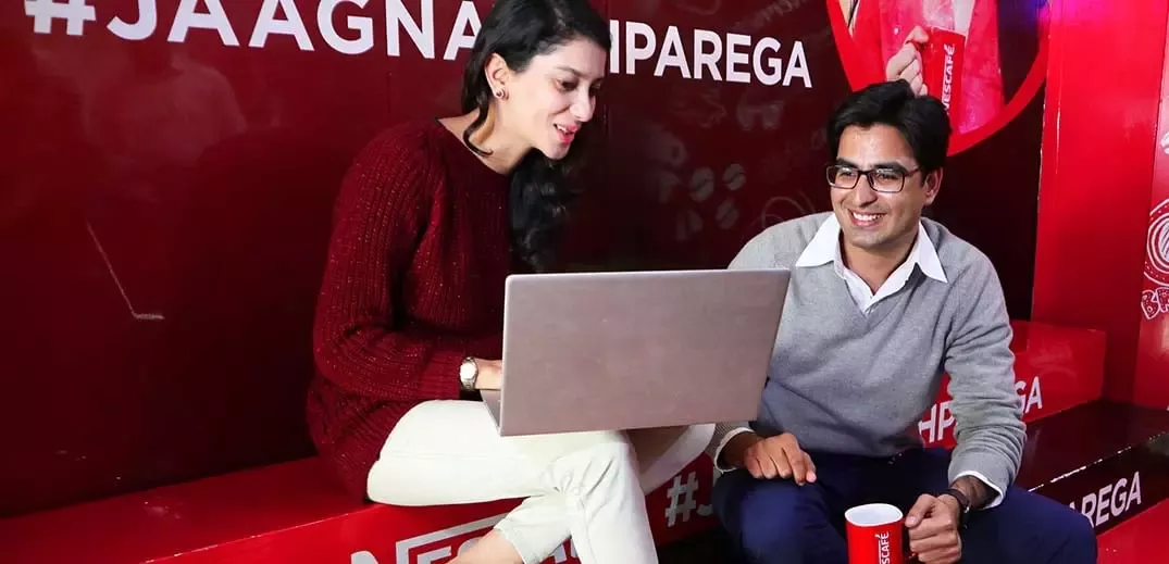 workers with laptop